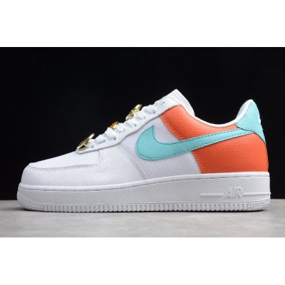 Nike Air Force 1 '07 Se Beyaz / Açık Turkuaz Kaykay Ayakkabı Türkiye - 7UJ0HDKF